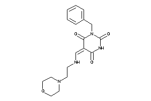 1-benzyl-5-[(2-morpholinoethylamino)methylene]barbituric Acid