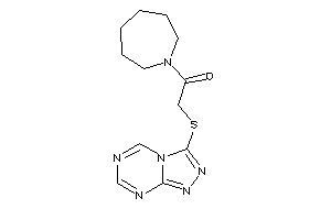 1-(azepan-1-yl)-2-([1,2,4]triazolo[4,3-a][1,3,5]triazin-3-ylthio)ethanone