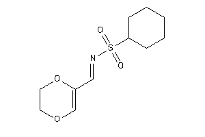 N-(2,3-dihydro-1,4-dioxin-5-ylmethylene)cyclohexanesulfonamide
