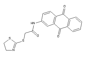 Image of N-(9,10-diketo-2-anthryl)-2-(2-thiazolin-2-ylthio)acetamide