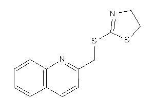 2-(2-quinolylmethylthio)-2-thiazoline