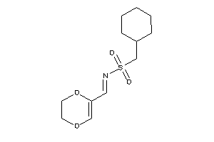 1-cyclohexyl-N-(2,3-dihydro-1,4-dioxin-5-ylmethylene)methanesulfonamide