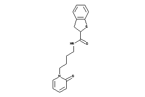 N-[4-(2-keto-1-pyridyl)butyl]-2,3-dihydrobenzothiophene-2-carboxamide