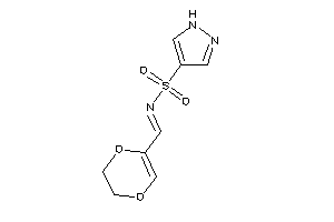 N-(2,3-dihydro-1,4-dioxin-5-ylmethylene)-1H-pyrazole-4-sulfonamide