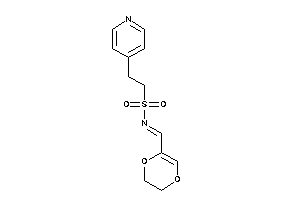 N-(2,3-dihydro-1,4-dioxin-5-ylmethylene)-2-(4-pyridyl)ethanesulfonamide