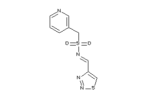 1-(3-pyridyl)-N-(thiadiazol-4-ylmethylene)methanesulfonamide