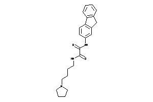 N'-(9H-fluoren-2-yl)-N-(4-pyrrolidinobutyl)oxamide