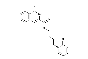 1-keto-N-[4-(2-keto-1-pyridyl)butyl]-2H-isoquinoline-3-carboxamide