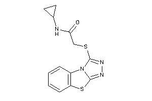 N-cyclopropyl-2-([1,2,4]triazolo[3,4-b][1,3]benzothiazol-1-ylthio)acetamide