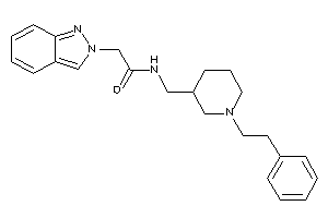 2-indazol-2-yl-N-[(1-phenethyl-3-piperidyl)methyl]acetamide