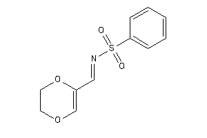 N-(2,3-dihydro-1,4-dioxin-5-ylmethylene)benzenesulfonamide