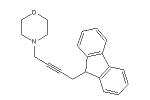 4-[4-(9H-fluoren-9-yl)but-2-ynyl]morpholine