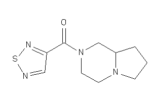 3,4,6,7,8,8a-hexahydro-1H-pyrrolo[1,2-a]pyrazin-2-yl(1,2,5-thiadiazol-3-yl)methanone
