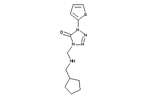 1-[(cyclopentylmethylamino)methyl]-4-(2-thienyl)tetrazol-5-one