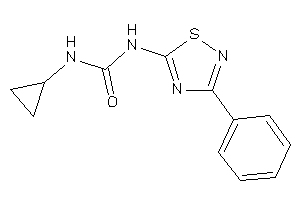 Image of 1-cyclopropyl-3-(3-phenyl-1,2,4-thiadiazol-5-yl)urea