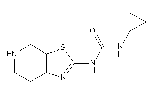 Image of 1-cyclopropyl-3-(4,5,6,7-tetrahydrothiazolo[5,4-c]pyridin-2-yl)urea
