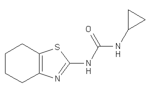 1-cyclopropyl-3-(4,5,6,7-tetrahydro-1,3-benzothiazol-2-yl)urea