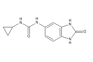 1-cyclopropyl-3-(2-keto-1,3-dihydrobenzimidazol-5-yl)urea