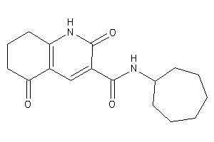 N-cycloheptyl-2,5-diketo-1,6,7,8-tetrahydroquinoline-3-carboxamide