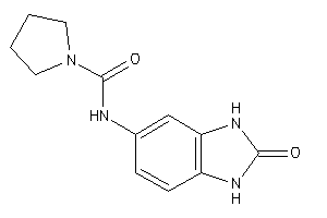 N-(2-keto-1,3-dihydrobenzimidazol-5-yl)pyrrolidine-1-carboxamide