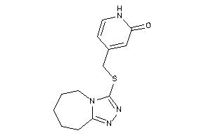 4-[(6,7,8,9-tetrahydro-5H-[1,2,4]triazolo[4,3-a]azepin-3-ylthio)methyl]-2-pyridone