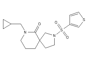 9-(cyclopropylmethyl)-2-(3-thienylsulfonyl)-2,9-diazaspiro[4.5]decan-10-one