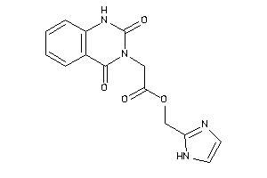 2-(2,4-diketo-1H-quinazolin-3-yl)acetic Acid 1H-imidazol-2-ylmethyl Ester