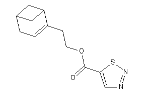 Thiadiazole-5-carboxylic Acid 2-(4-bicyclo[3.1.1]hept-3-enyl)ethyl Ester