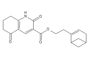 Image of 2,5-diketo-1,6,7,8-tetrahydroquinoline-3-carboxylic Acid 2-(4-bicyclo[3.1.1]hept-3-enyl)ethyl Ester