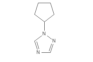 Image of 1-cyclopentyl-1,2,4-triazole