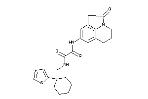 Image of N-(ketoBLAHyl)-N'-[[1-(2-thienyl)cyclohexyl]methyl]oxamide