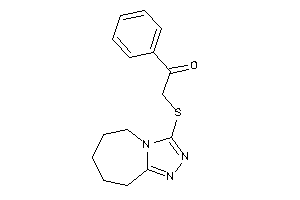 1-phenyl-2-(6,7,8,9-tetrahydro-5H-[1,2,4]triazolo[4,3-a]azepin-3-ylthio)ethanone