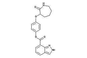 2H-indazole-7-carboxylic Acid [4-(2-ketoazepan-3-yl)oxyphenyl] Ester