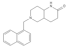 Image of 6-(1-naphthylmethyl)-1,3,4,4a,5,7,8,8a-octahydro-1,6-naphthyridin-2-one