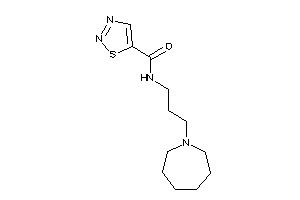 Image of N-[3-(azepan-1-yl)propyl]thiadiazole-5-carboxamide