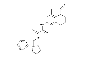 Image of N-(ketoBLAHyl)-N'-[(1-phenylcyclopentyl)methyl]oxamide