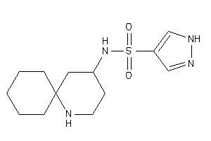 N-(1-azaspiro[5.5]undecan-4-yl)-1H-pyrazole-4-sulfonamide