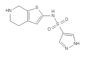 N-(4,5,6,7-tetrahydrothieno[2,3-c]pyridin-2-yl)-1H-pyrazole-4-sulfonamide