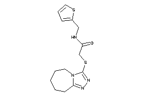 2-(6,7,8,9-tetrahydro-5H-[1,2,4]triazolo[4,3-a]azepin-3-ylthio)-N-(2-thenyl)acetamide
