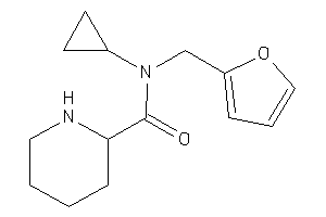 N-cyclopropyl-N-(2-furfuryl)pipecolinamide