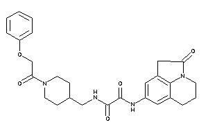 N'-(ketoBLAHyl)-N-[[1-(2-phenoxyacetyl)-4-piperidyl]methyl]oxamide