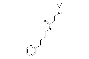 3-(cyclopropylamino)-N-(4-phenylbutyl)propionamide