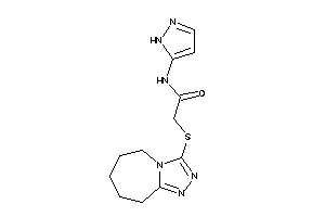 N-(1H-pyrazol-5-yl)-2-(6,7,8,9-tetrahydro-5H-[1,2,4]triazolo[4,3-a]azepin-3-ylthio)acetamide