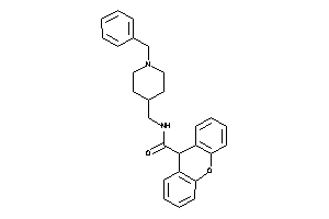 N-[(1-benzyl-4-piperidyl)methyl]-9H-xanthene-9-carboxamide