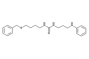 1-(3-anilinopropyl)-3-(4-benzoxybutyl)urea