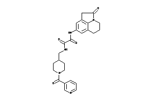 N-(ketoBLAHyl)-N'-[(1-nicotinoyl-4-piperidyl)methyl]oxamide