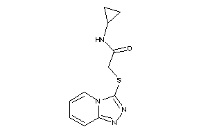 N-cyclopropyl-2-([1,2,4]triazolo[4,3-a]pyridin-3-ylthio)acetamide