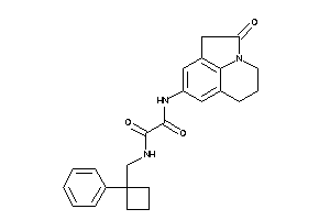 N-(ketoBLAHyl)-N'-[(1-phenylcyclobutyl)methyl]oxamide