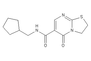 N-(cyclopentylmethyl)-5-keto-2,3-dihydrothiazolo[3,2-a]pyrimidine-6-carboxamide