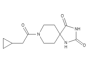 8-(2-cyclopropylacetyl)-2,4,8-triazaspiro[4.5]decane-1,3-quinone